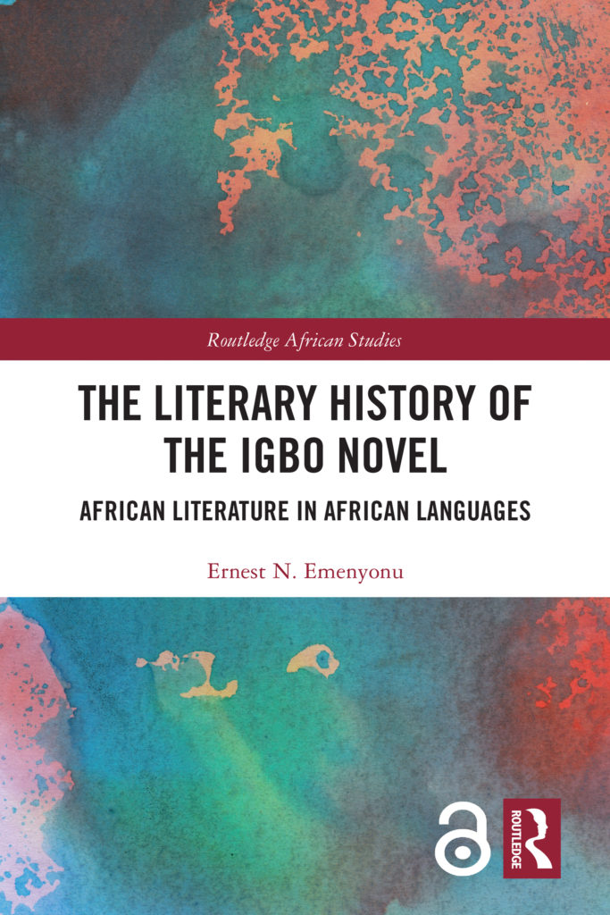 The Literary History of the Igbo Novel book cover