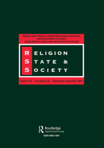 Journal cover for Religion State & Society