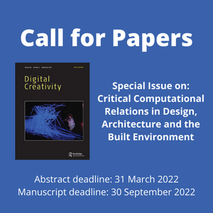 Call for Papers Digital Creativity
