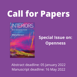 Call for Papers Interiors