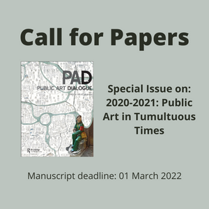 Call for Papers Public Art Dialogue