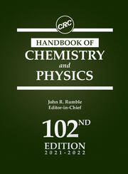 CRC Handbook of Chemistry and Physics 102nd Edition