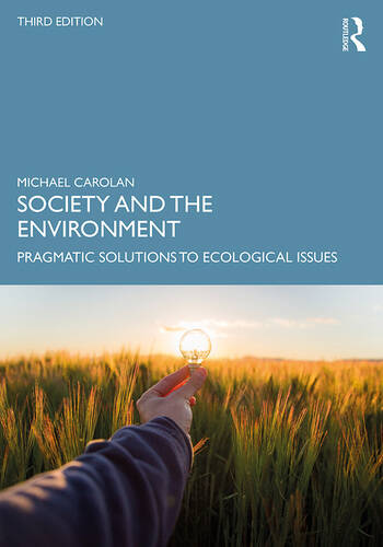 Society and the Environment Book Cover by Michael Carolan