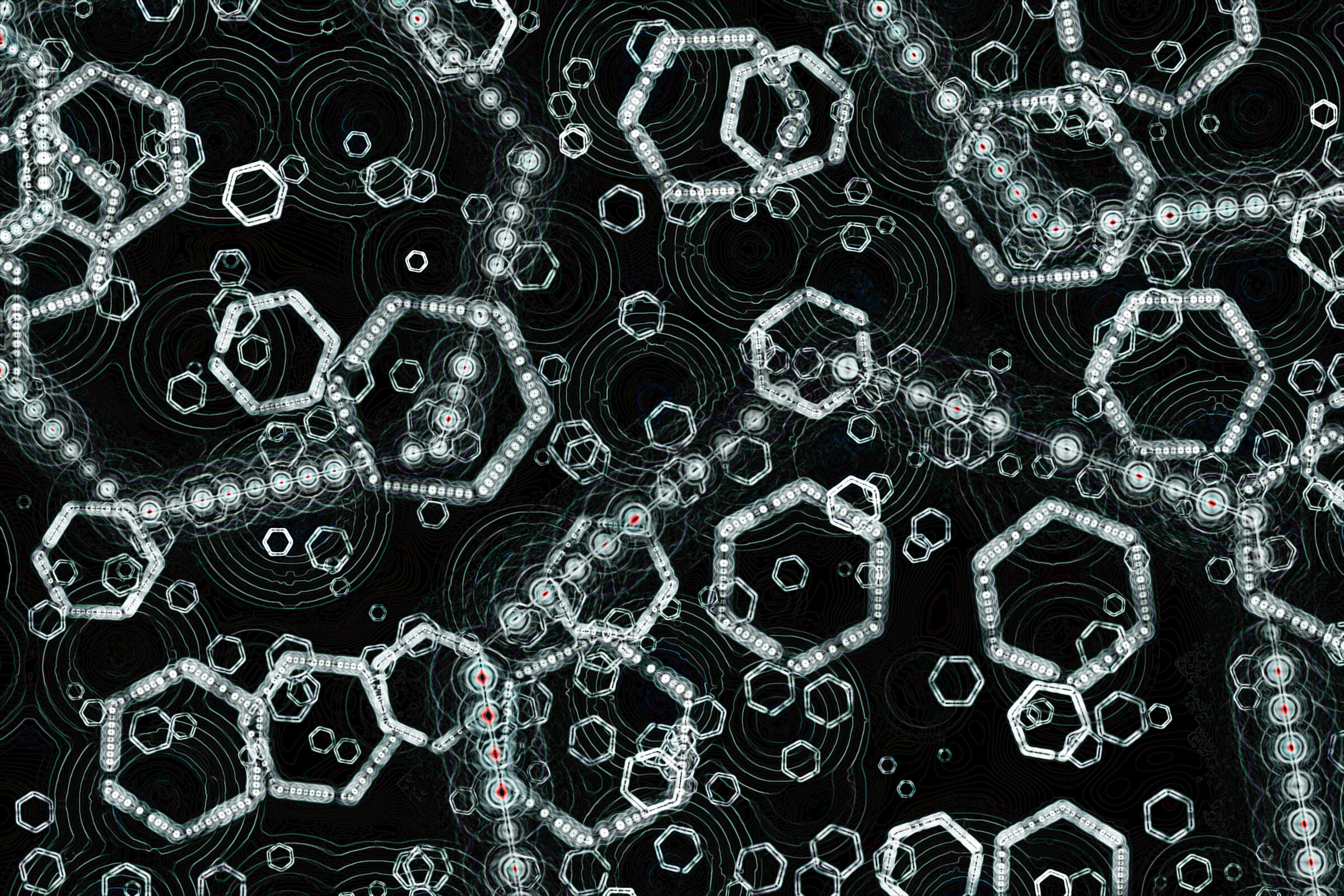 Metamaterials - 2D Materials - Graphene - Abstract Illustration