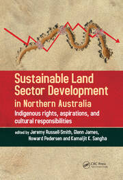 cover of textbook called sustainable land sector development in northern australia