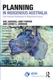 cover of textbook called planning in indigenous australia