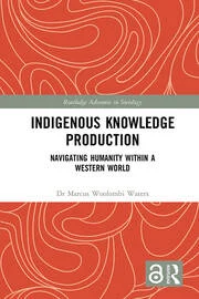 cover of open access book called indigenous knowledge production