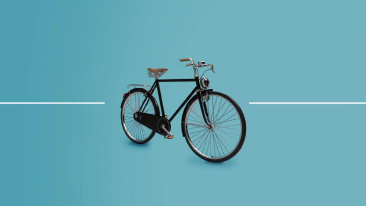 Image of a bicycle against a light blue background with the Taylor & Francis logo in the top corner.