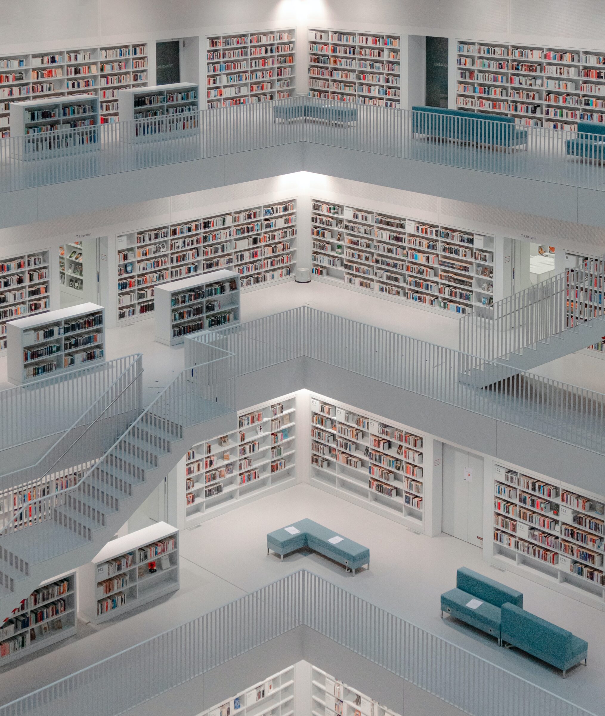 futuristic library