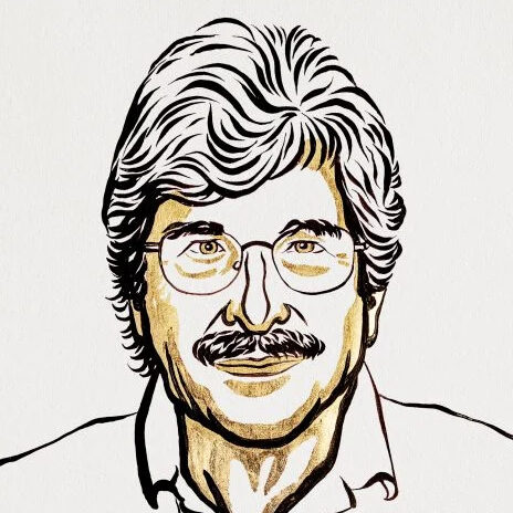an illustration of Gary Ruvkun