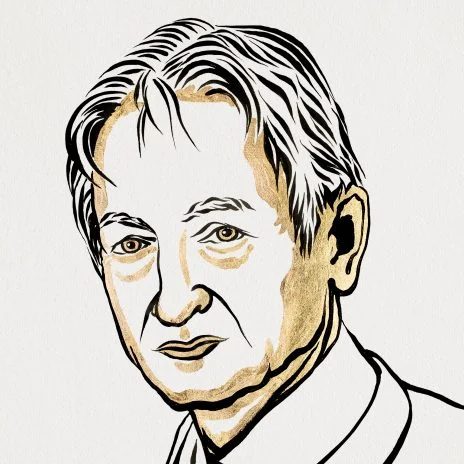 an illustration of Geoffrey Hinton