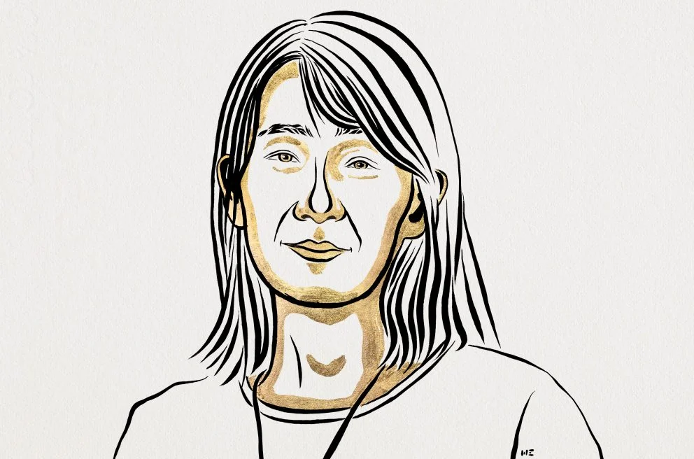 an illustration of Han Kang