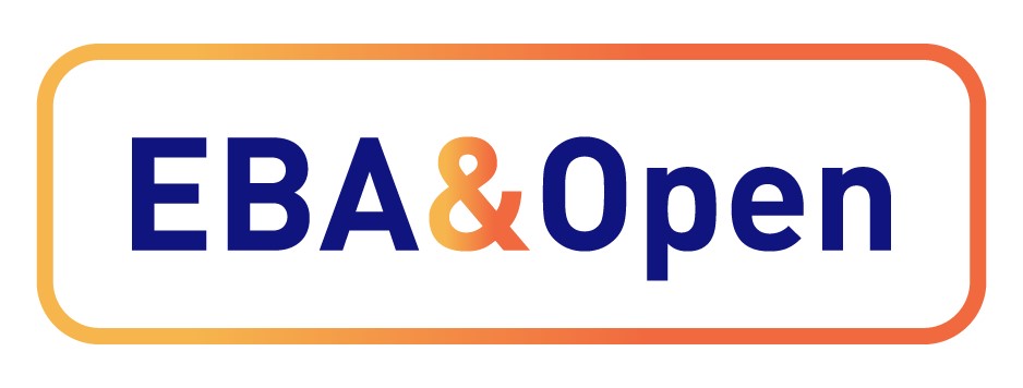 Bold text which say 'EBA & Open".