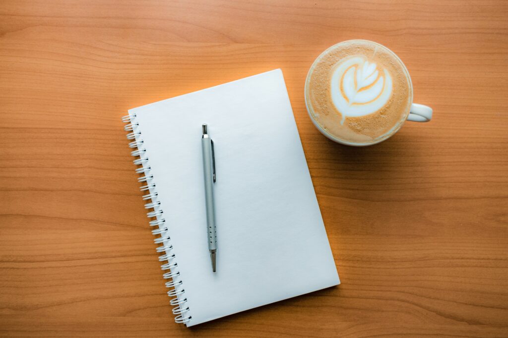 Pen and paper. 